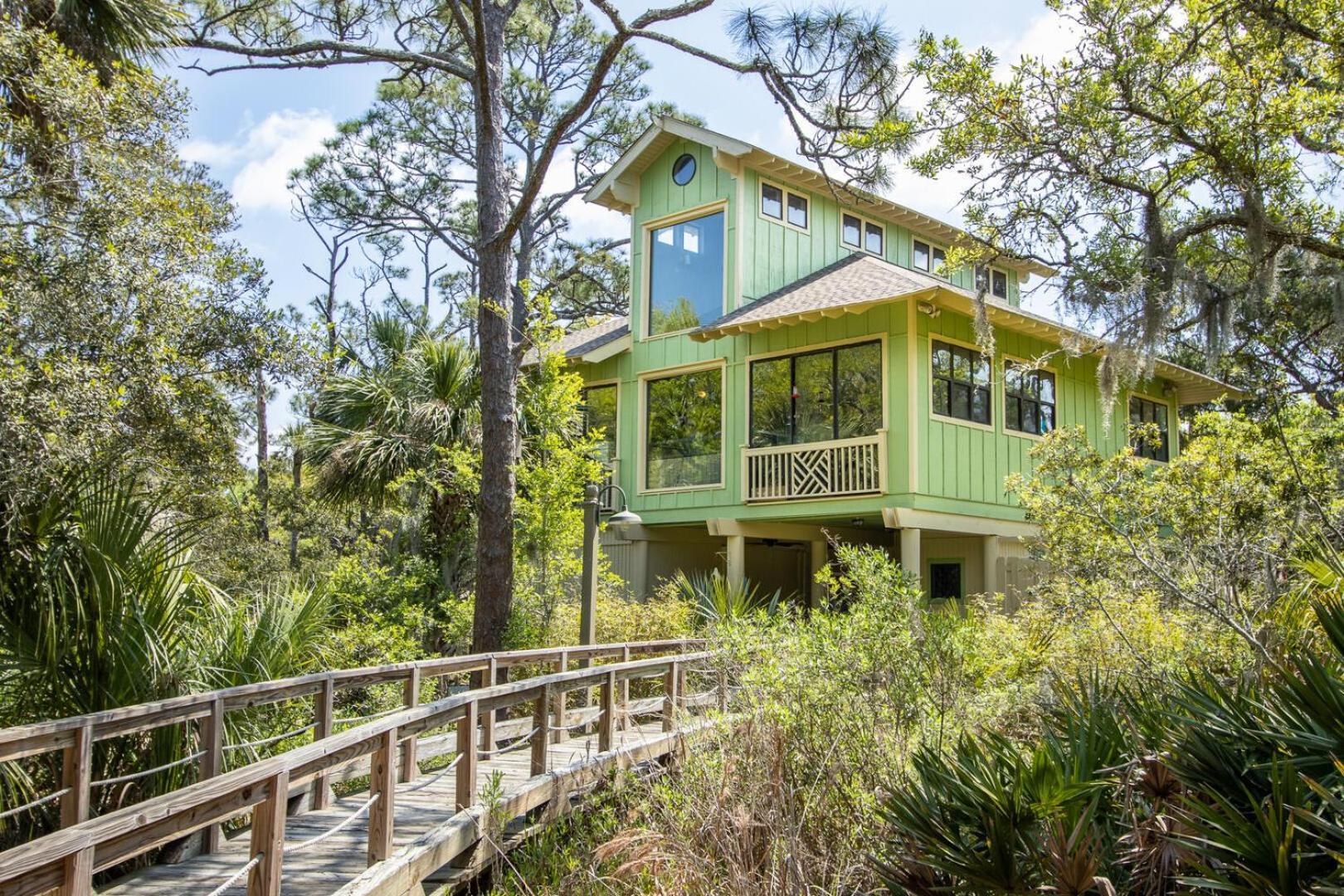 Вилла 475 Tarpon Blvd Fripp Island Экстерьер фото